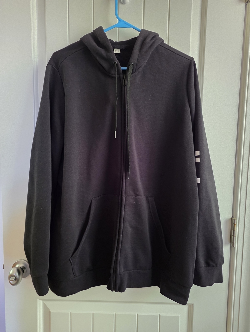 adidas Neo Freedom To Move Casual Sports Black Hoodie Sz XL
